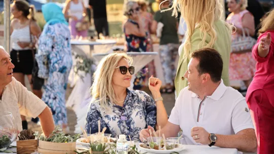 Başkan Balcıoğlu Lavanta Hasatı ve Zeytinyağı Tadım Etkinliğine Katıldı