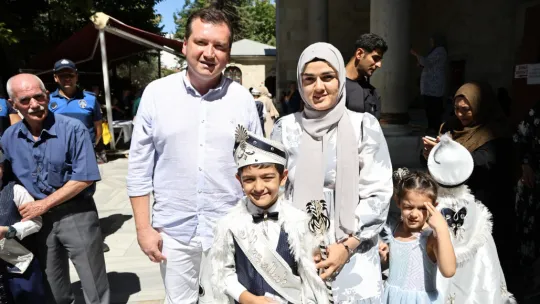 Başkan Bora Balcıoğlu, Toplu Sünnet Şöleni Öncesinde Mevlid-i Şerif'e Katıldı