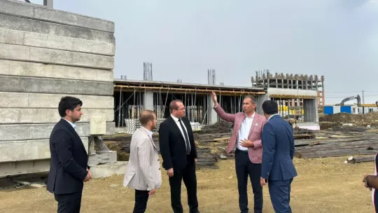 Yeni Mahalle'de 32 Derslikli Temel Eğitim Okulu İnşaatı Hızla İlerliyor
