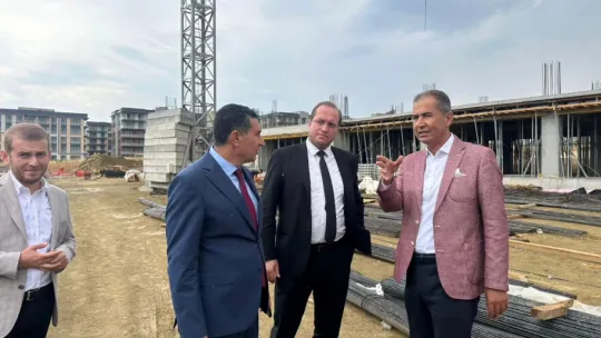 Yeni Mahalle'de 32 Derslikli Temel Eğitim Okulu İnşaatı Hızla İlerliyor