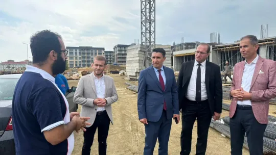 Yeni Mahalle'de 32 Derslikli Temel Eğitim Okulu İnşaatı Hızla İlerliyor