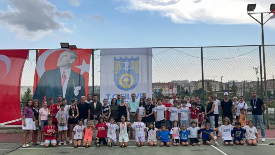 30 Ağustos Zafer Kupası Tenis Turnuvası Tamamlandı