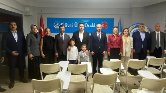 İstanbul Ülkü Ocakları İl Başkanı Alparslan Doğan'dan Silivri Ülkü Ocağı'na Ziyaret