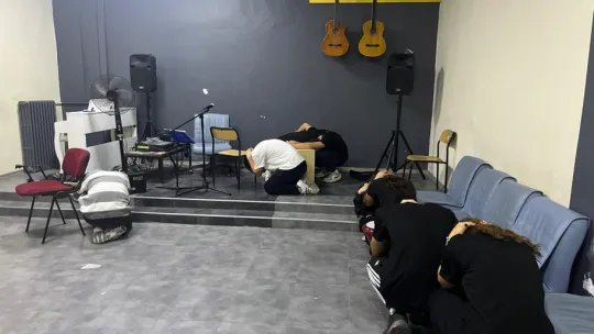 Silivri Atatürk Anadolu Lisesi'nde Deprem Tatbikatı Gerçekleştirildi