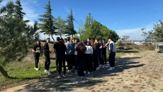 Silivri Atatürk Anadolu Lisesi'nde Deprem Tatbikatı Gerçekleştirildi