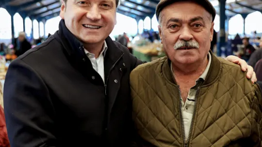 Başkan Balcıoğlu, Gümüşyaka Pazarı'nı Ziyaret Etti