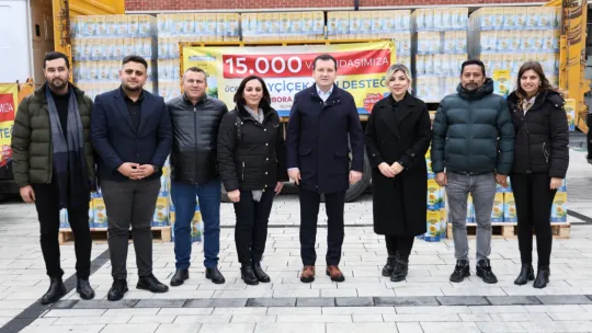 Silivri Belediyesinden 15 Bin Haneye Ayçiçek Yağı Desteği