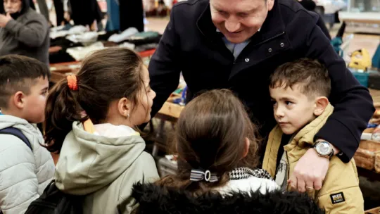 Başkan Balcıoğlu, Gümüşyaka Pazarı'nı Ziyaret Etti