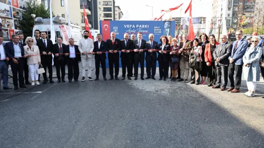 Başkan Balcıoğlu, Vefa Parkı Açılışını Gerçekleştirdi