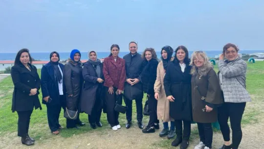 Kadın Muhtarlardan KKTC'ye dostluk ziyareti