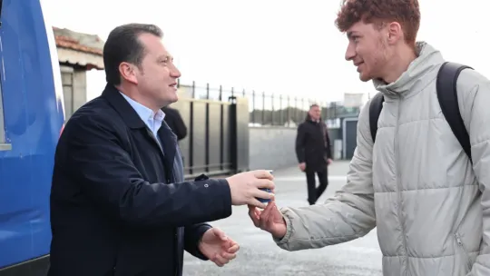 Başkan Balcıoğlu Çorba Dağıtımına Katıldı