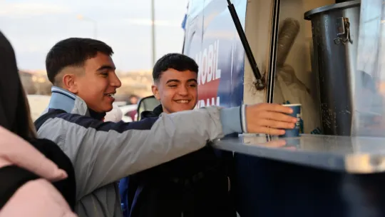 Başkan Balcıoğlu Çorba Dağıtımına Katıldı