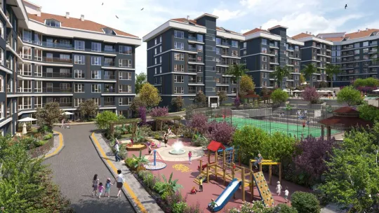 Atabek'te dubleks daireler satışta