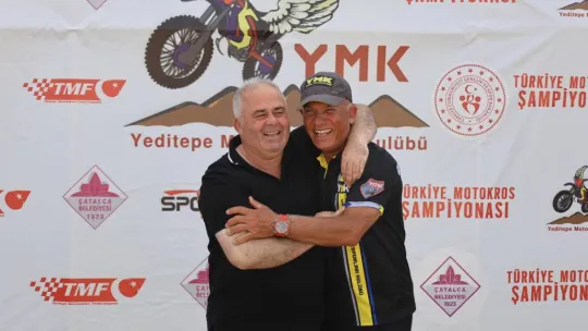 Türkiye motorkros şampiyonası Çatalca'da gerçekleşti