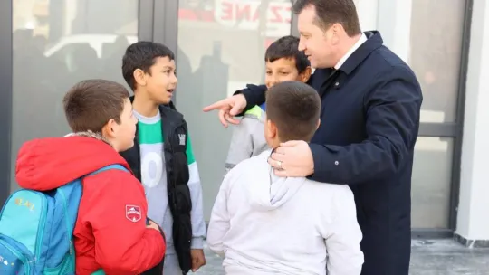 Balcıoğlu, Semt Pazarını ve Esnafı Ziyaret Etti