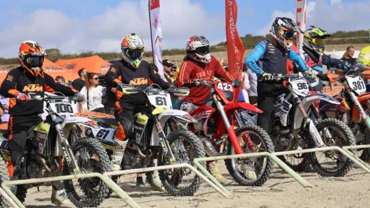Türkiye motorkros şampiyonası Çatalca'da gerçekleşti