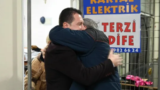 Bora Balcıoğlu Alibey Mahallesi'nde Esnafla Buluştu