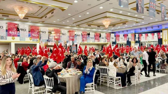 CHP örgütü motivasyon yemeğinde buluştu