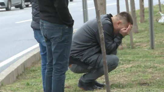 70 metre sürüklenen kamyon beton merdivene çarptı: 1 ölü