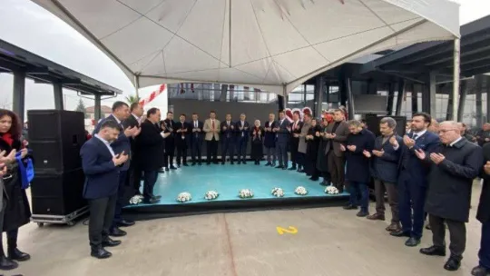 8 milyonluk ilçe terminali hizmete açıldı