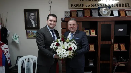 CHP adayı Bora Balcıoğlu ziyaretlerini sürdürüyor