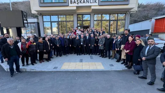 Erhan Güzel'den Üner'e nezaket ziyareti