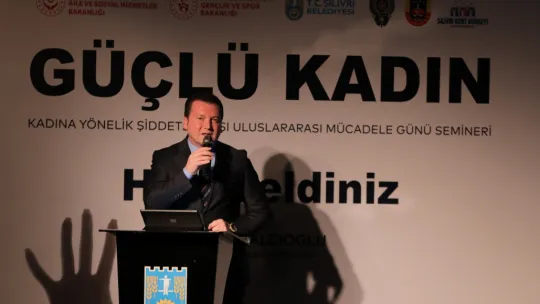 Silivri'de Kadına Şiddet Konusunda Farkındalık Semineri Düzenlendi