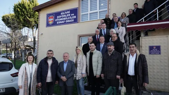 CHP adayı Bora Balcıoğlu ziyaretlerini sürdürüyor