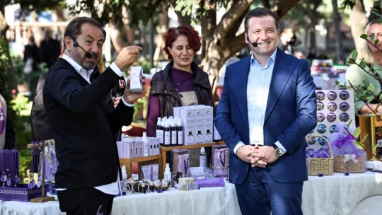 Başkan Balcıoğlu, Serhan Asker ile Görkemli Hatıralar Programına Katıldı