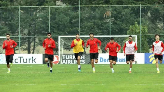 A Milli Futbol Takımı, Çekya maçının hazırlıklarına başladı