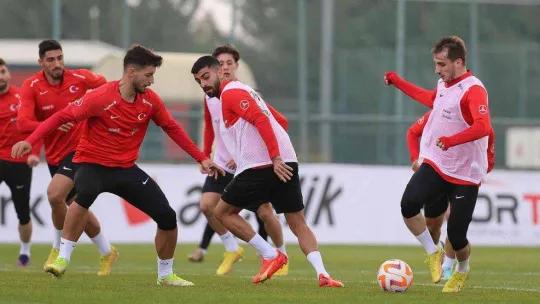 A Milli Futbol Takımı, Çekya maçının hazırlıklarına başladı