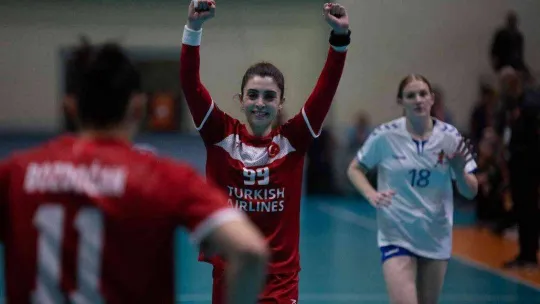 A Milli Kadın Hentbol Takımı, Büyük Britanya'yı 39-14 mağlup etti