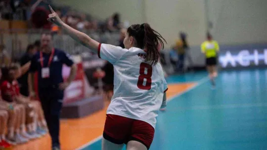 A Milli Kadın Hentbol Takımı, Büyük Britanya'yı yenerek üst tura yükseldi