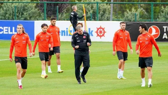 A Milli Takım, Lüksemburg maçı hazırlıklarını sürdürdü