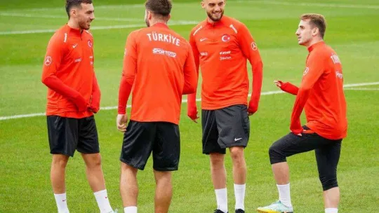 A Milli Takım, Lüksemburg maçı hazırlıklarını sürdürdü