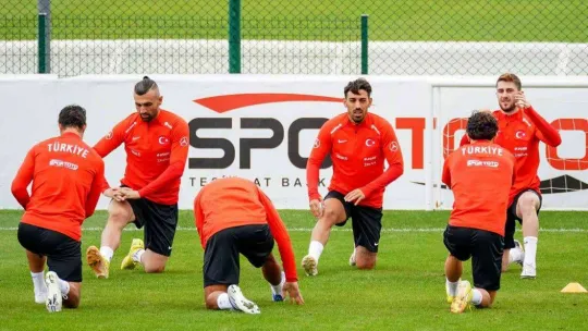 A Milli Takım, Lüksemburg maçı hazırlıklarını sürdürdü