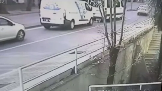 Aceleciliğin sonu kazayla bitti, o anlar kamerada