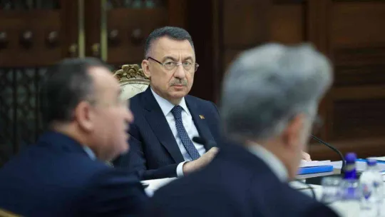 Adalet Bakanlığının düzenleme ihtiyaçlarına yönelik toplantı, Fuat Oktay başkanlığında yapıldı