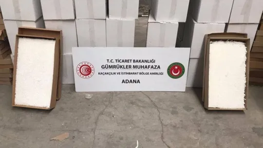 Adana'da kaçak makaron operasonu