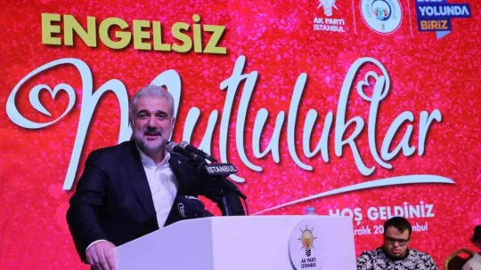 AK Parti İl Başkanı Kabaktepe: 'Engelli kardeşlerimiz için her türlü engeli kaldırma noktasındaki yürüyüşümüze devam edeceğiz'