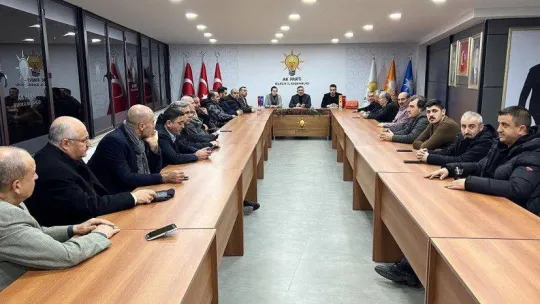 Ak Parti İl Başkanlığı tarafından değerlendirme toplantısı düzenlendi