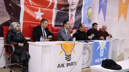 AK Parti teşkilatı Çan'da