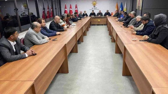 AK Parti yönetim kurulu toplandı