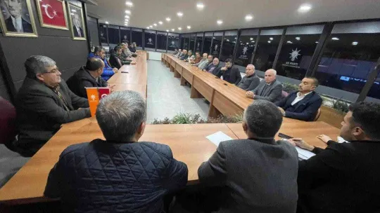 AK Parti yönetim kurulu toplandı
