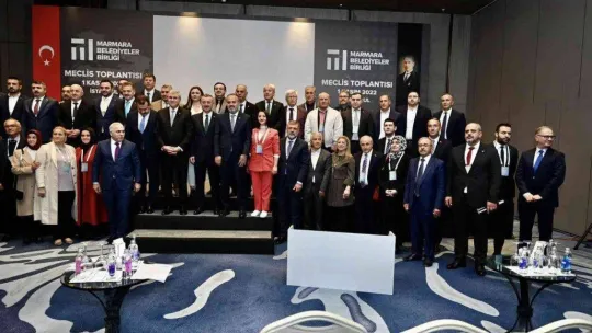 AK Partili belediye başkanları Marmara Belediyeler Birliği toplantısına katıldı