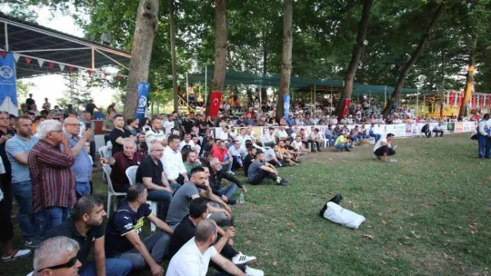 Akbalık Yağlı Güreşleri Başpehlivanı Serhat Gökmen oldu