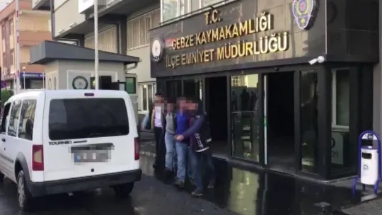 Akü hırsızları tutuklandı