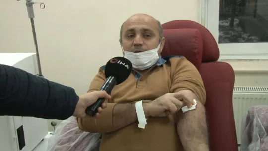 Akut halde ihtiyaç duyulan kanların tamamı karşılandı