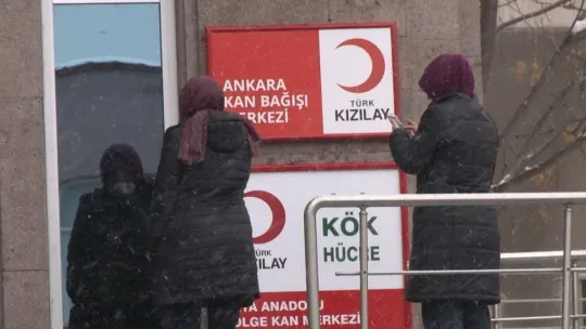Akut halde ihtiyaç duyulan kanların tamamı karşılandı