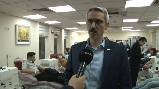 Akut halde ihtiyaç duyulan kanların tamamı karşılandı